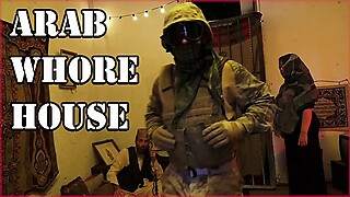 TOUR OF BOOTY - American Soldiers Slinging Dick In An Arab Whorehouse