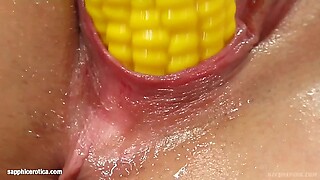 Masturbating Billy enjoying herself on Sapphix