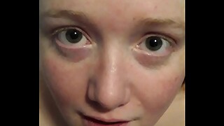 18 year old high slut takes her old man's 42 year old cock