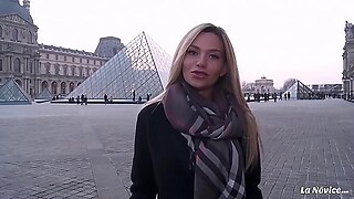 LA NOVICE - Busty Russian blondie Subil Arch gets pounded hard by French cock