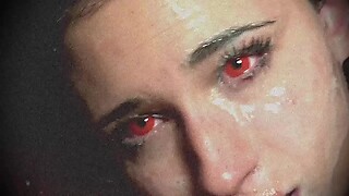 ROUGH Throat Abuse on Halloween - Balls Deep Face Fucking - Melina May