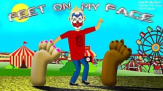 Feet On My Face by FlipFlop The Clown (Foot Fetish Rap Song)